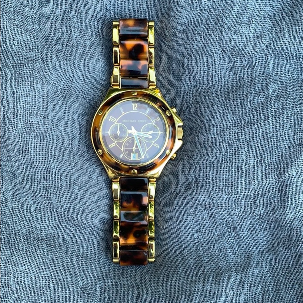 Michael Kors Tortoise Watch